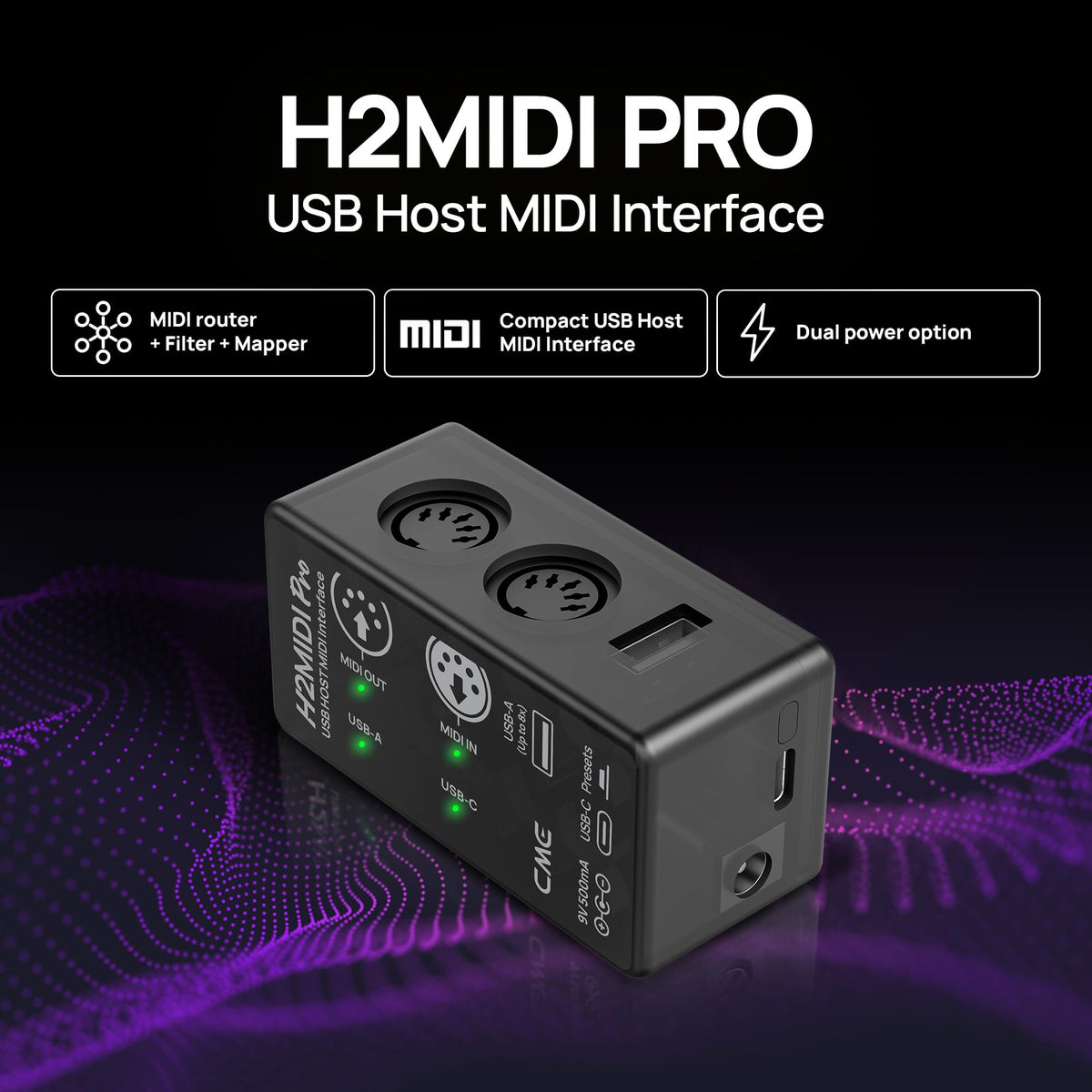 Compact USB Host MIDI Interface C658