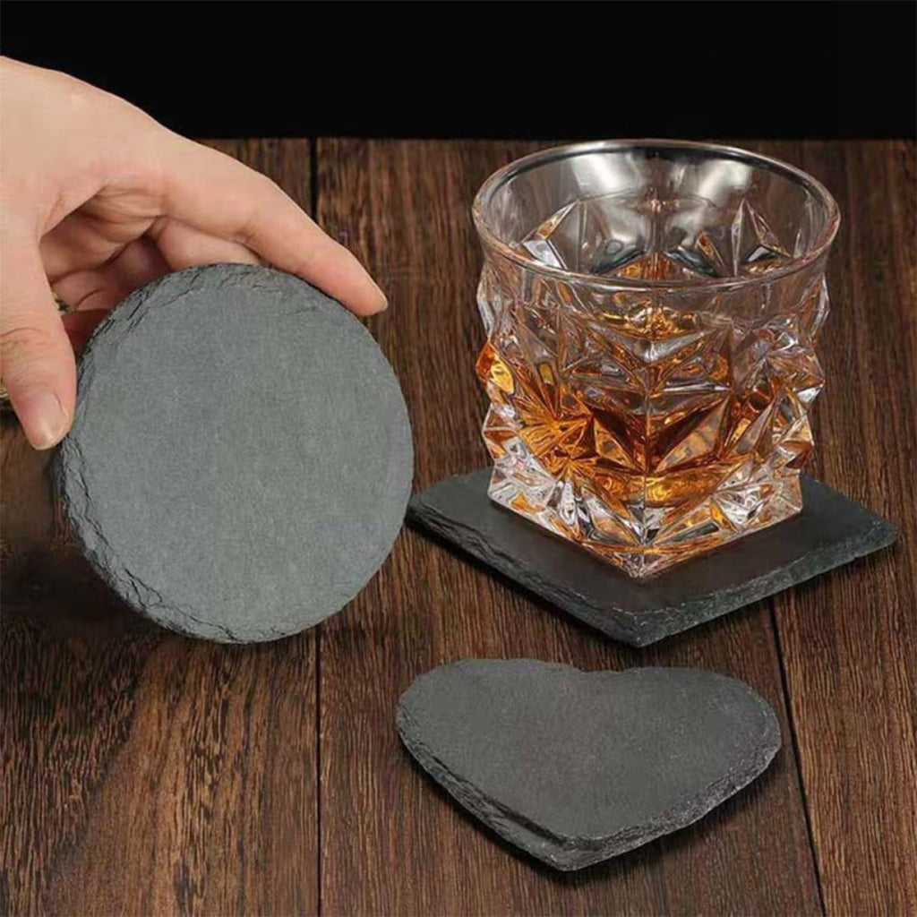 Natural Stone Coasters Set 12pcs V955213