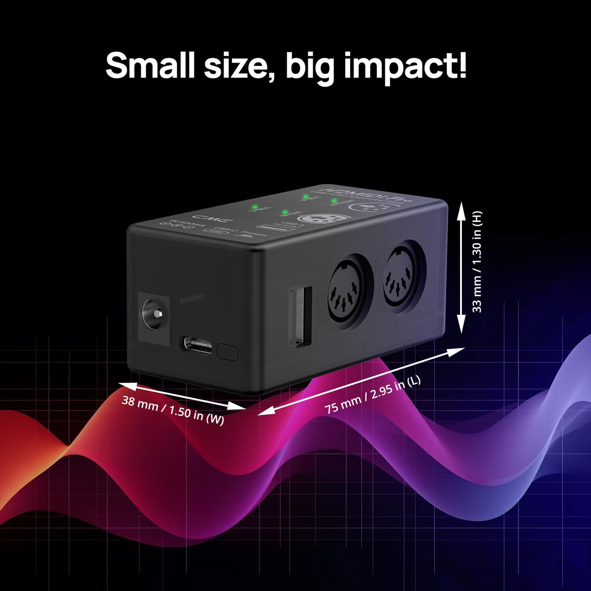 Compact USB Host MIDI Interface C658