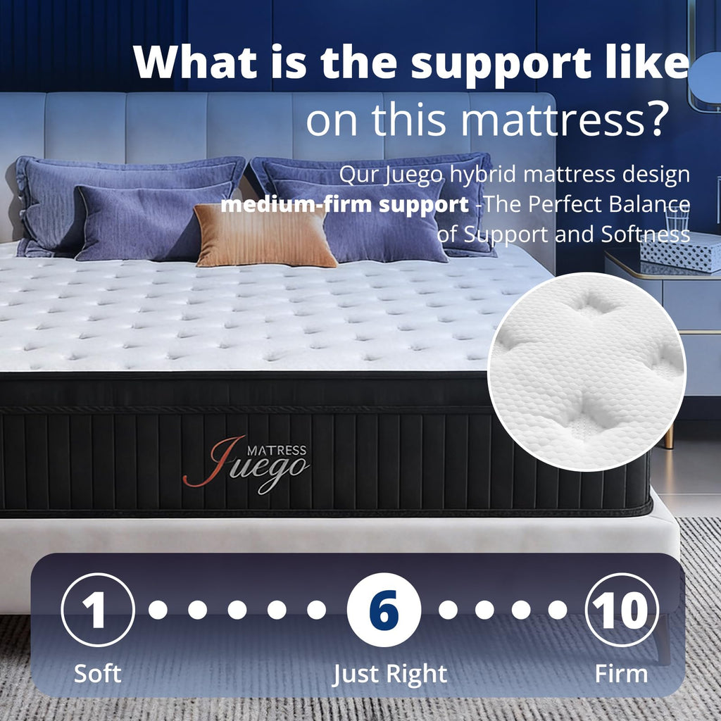 12 inch Full Size Cooling Hybrid Mattress L884196