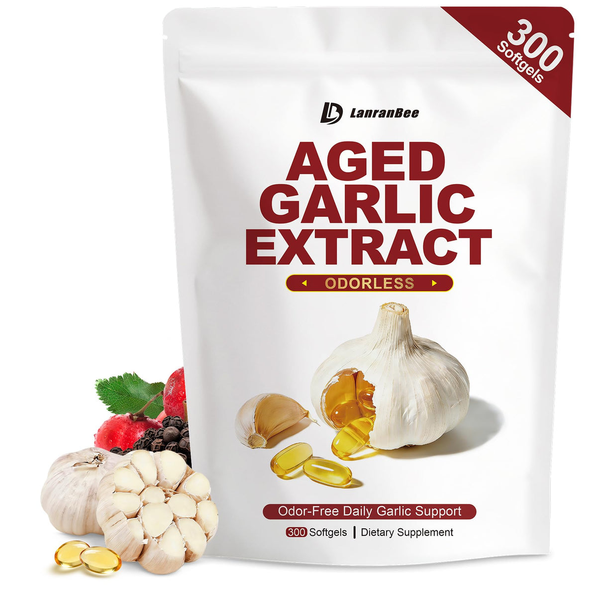 Aged Garlic Extract 750mg Softgels A93258