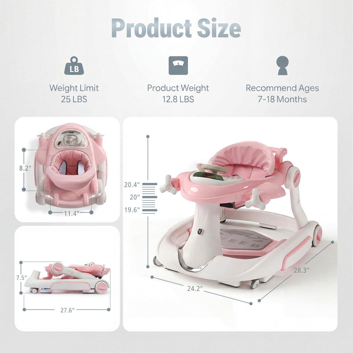 Foldable Baby Walker R878618