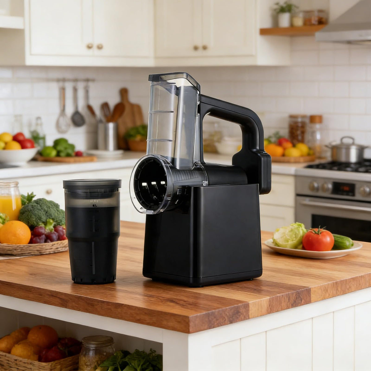 Automatic Rechargeable Food Slicer with 3 Blades D711714