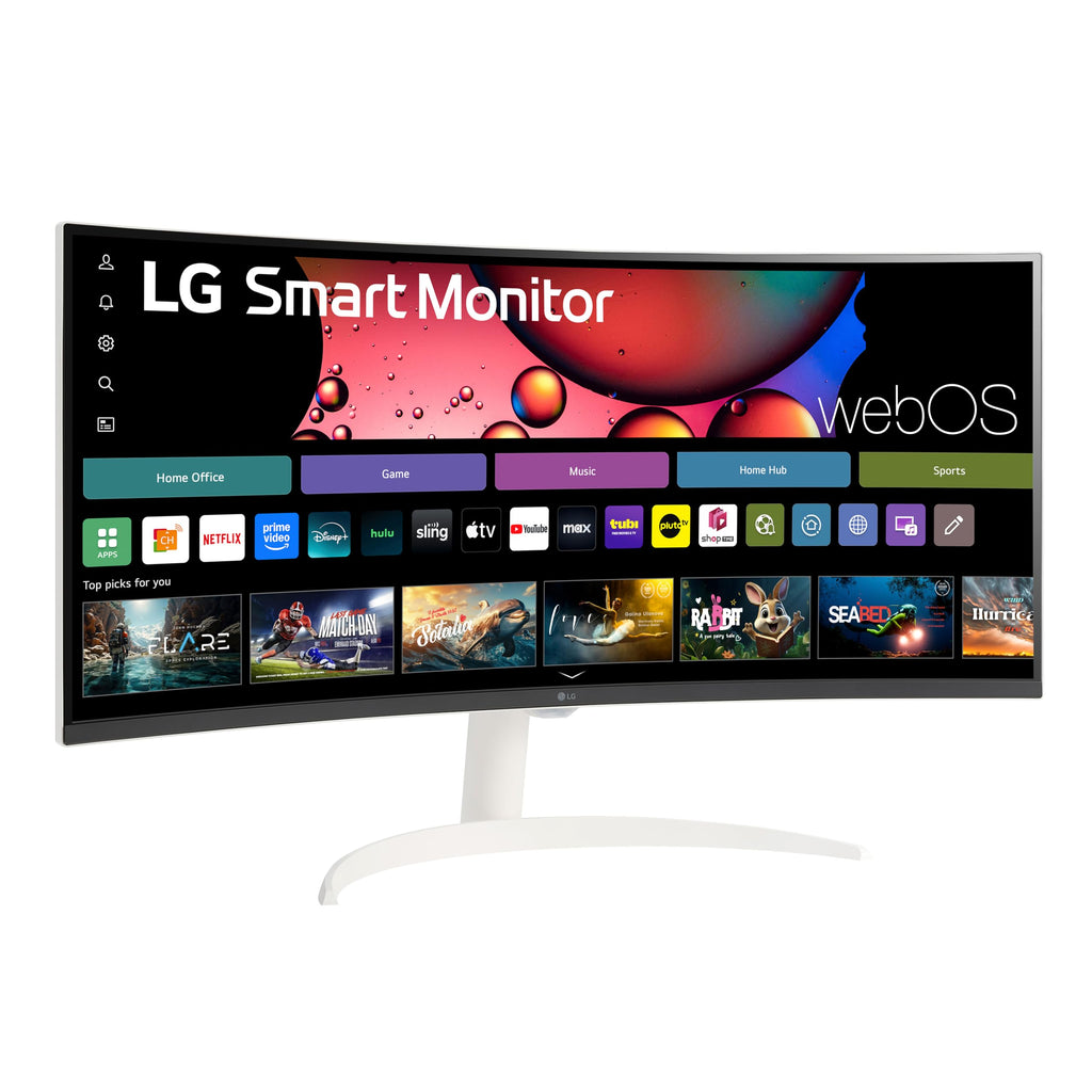 34-inch QHD Curved UltraWide Smart Monitor with Built-in Speaker O420