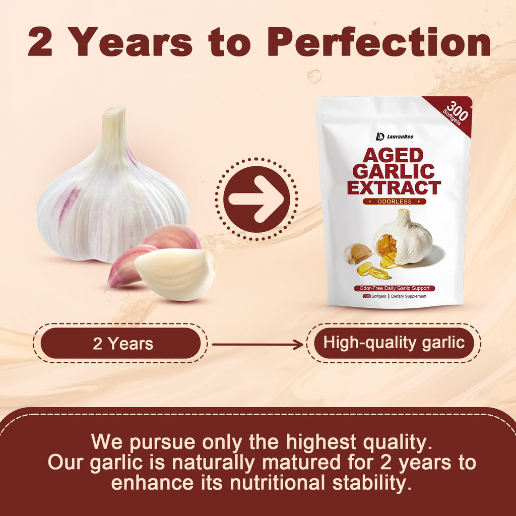 Aged Garlic Extract 750mg Softgels A93258