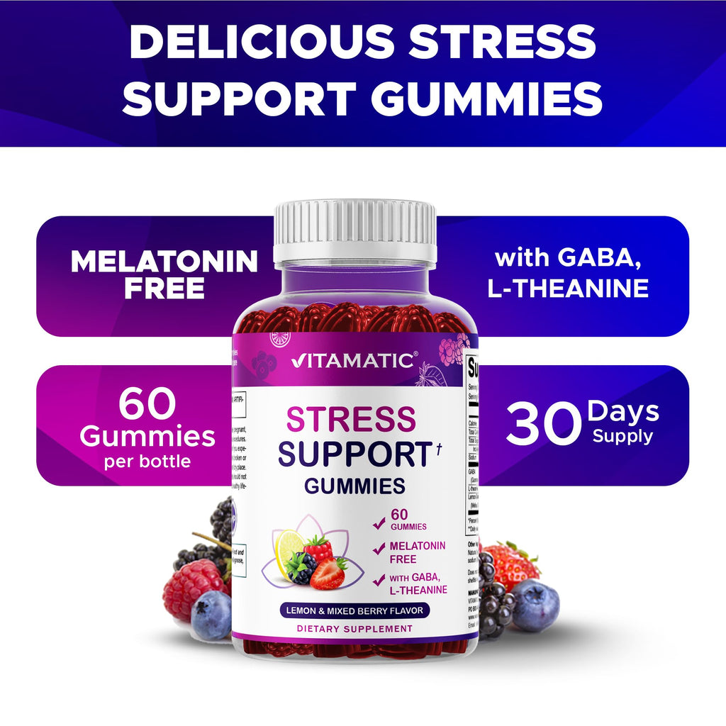 Lemon & Mixed Berry Flavor 60 Gummies Vegan Non-GMO Gluten-Free L668