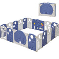 18-Panel Foldable Baby Playpen Y63447