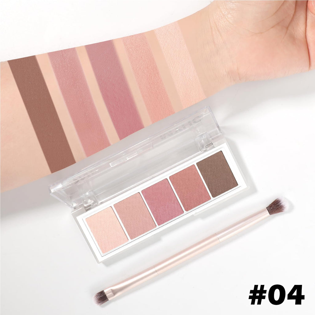 5 Colors Matte Eyeshadow Palette T609582