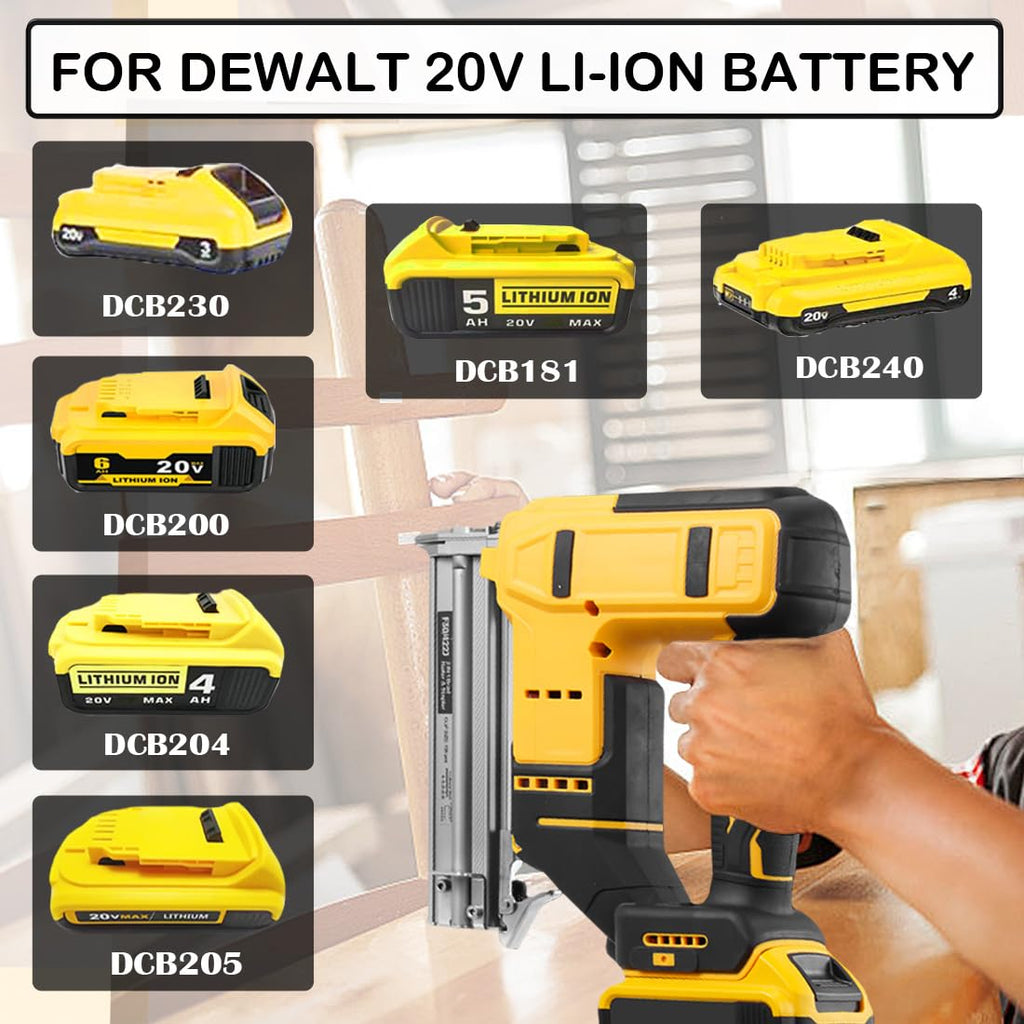 18 Gauge 2 in 1 Cordless Brad Nailer Staple Gun U8900