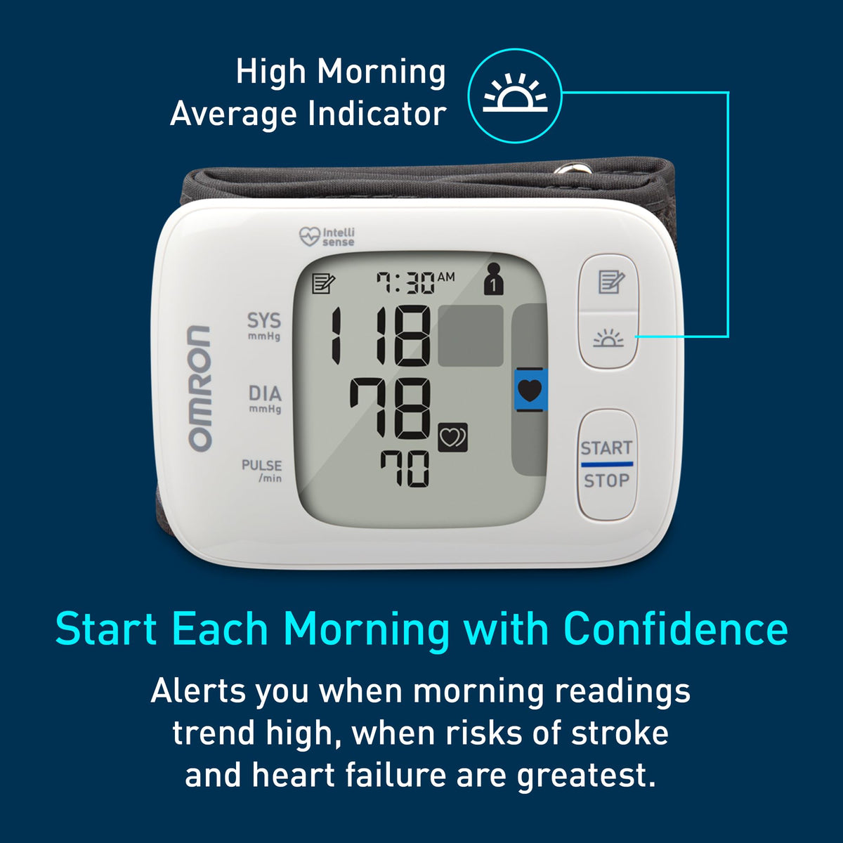 Wireless Wrist Blood Pressure Monitor T982783
