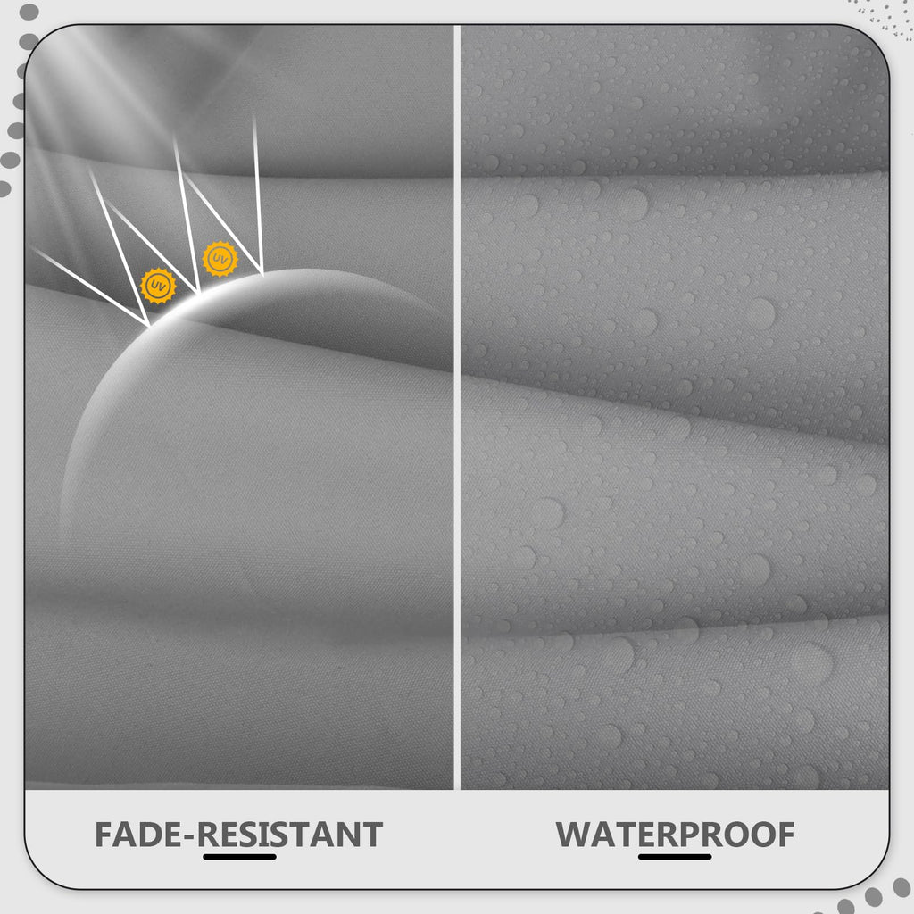 14 Piece Outdoor Waterproof Cushion Covers with Zipper A33725
