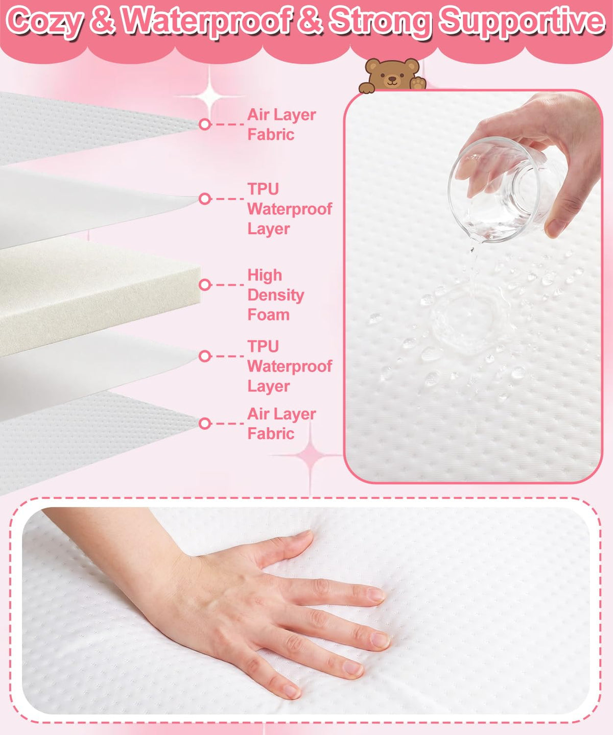 2'' Full Size Crib Mattress Q41467