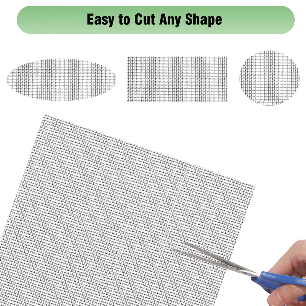 Aluminum Screen Roll with Spline & Rolling Tool B2200