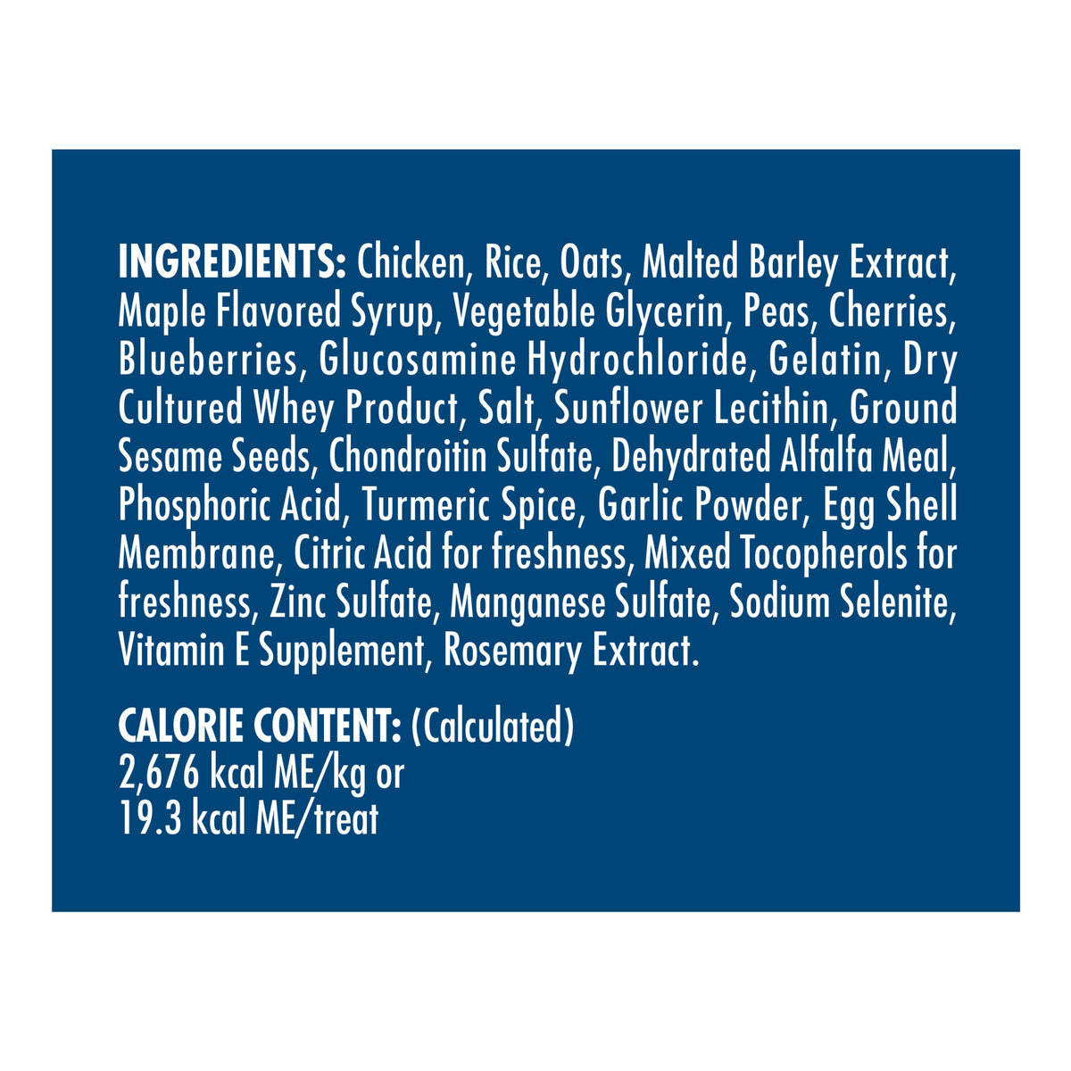Soft Chewy Chicken Dog Treats M323