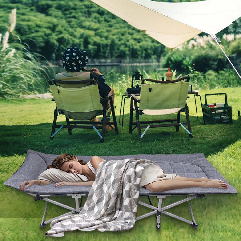 Folding Camping Cot with Carry Bag R302