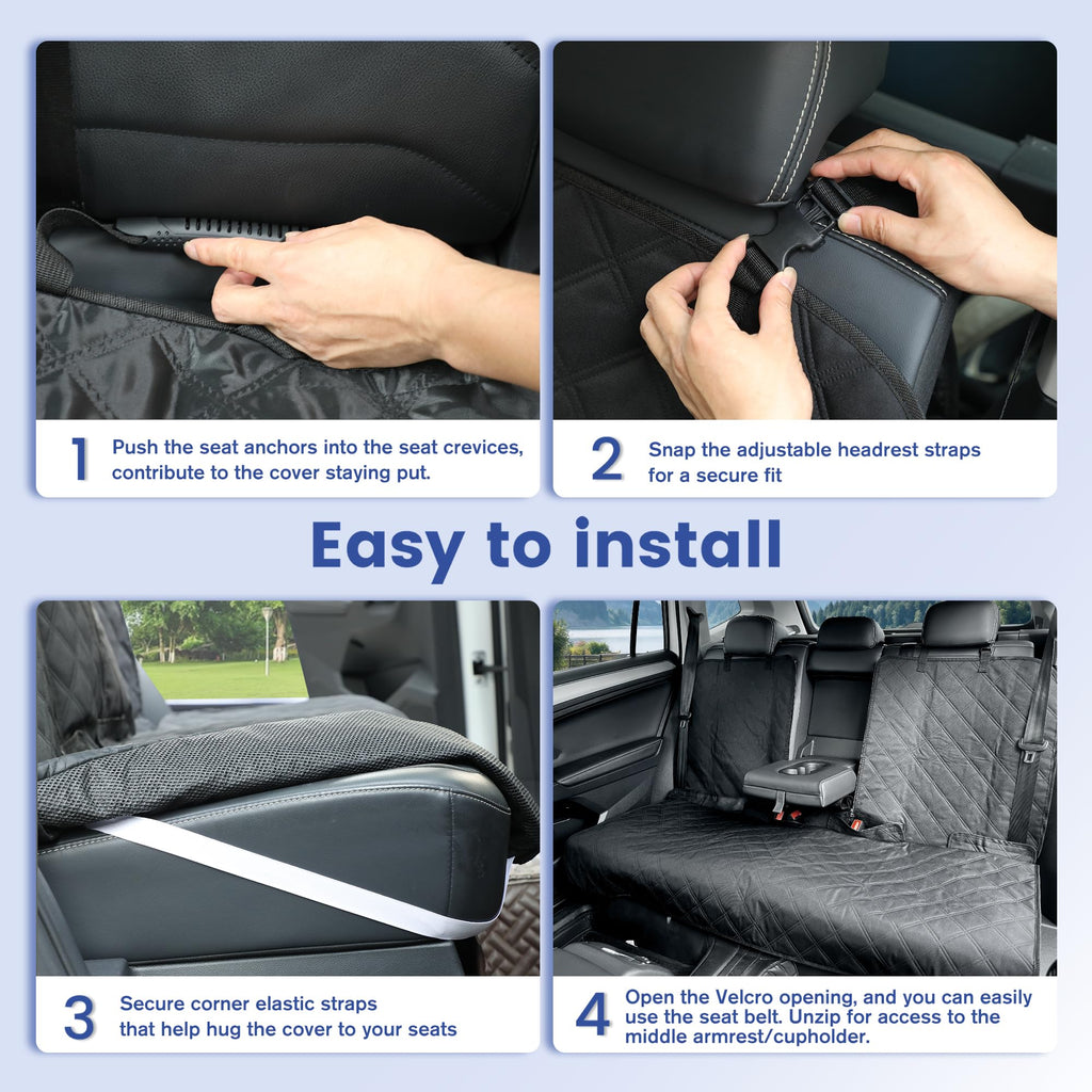 900D Oxford Waterproof Car Seat Cover B269