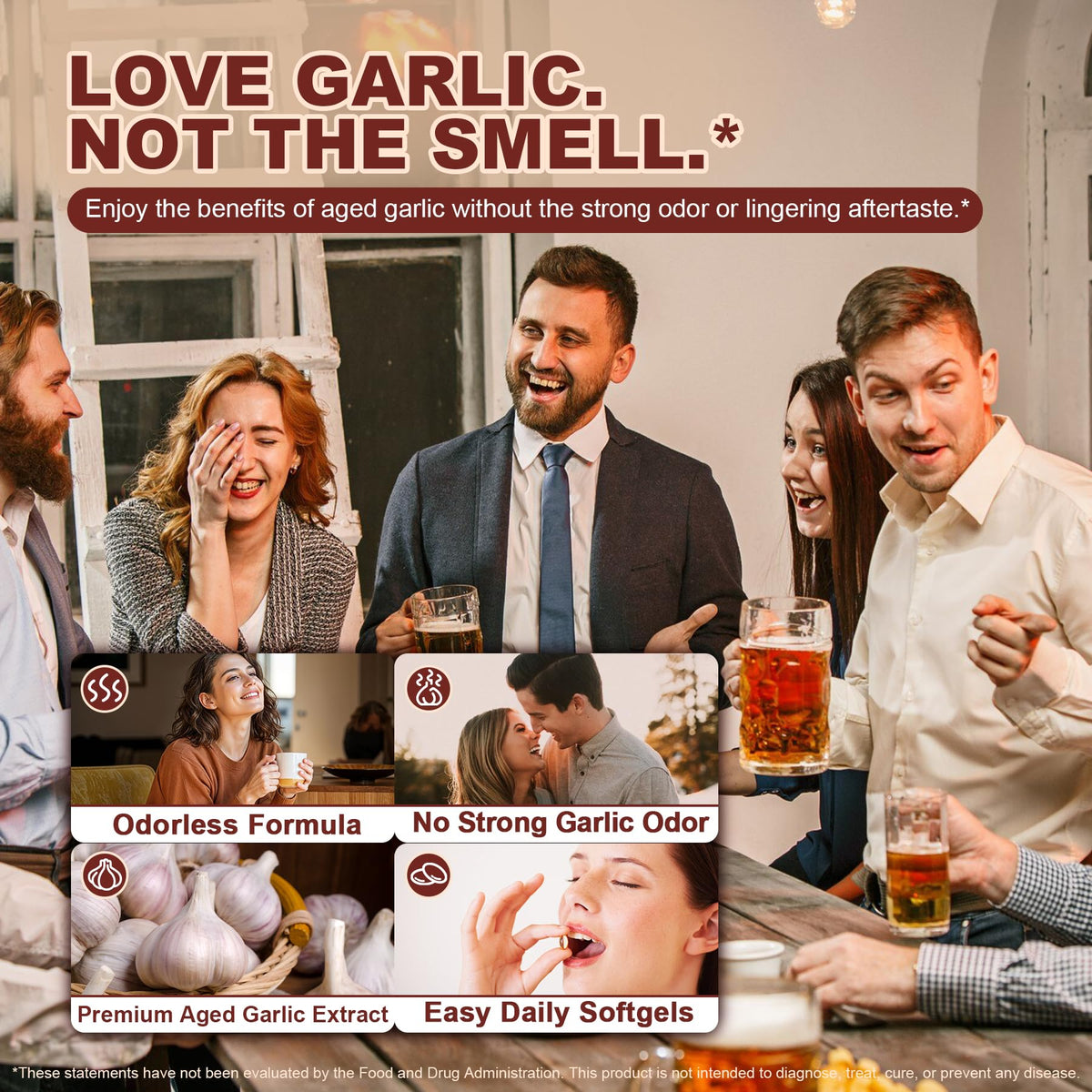 Aged Garlic Extract 750mg Softgels A93258