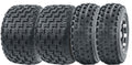 Set of 4 ATV Tires 19x7-8 20x10-9 T425