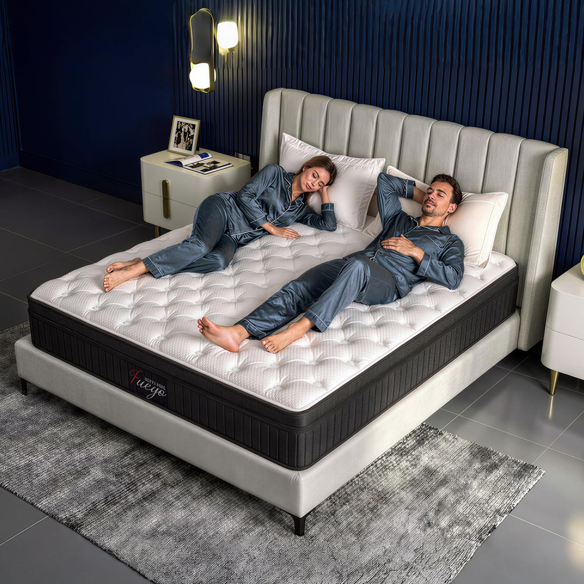12 inch Full Size Cooling Hybrid Mattress L884196