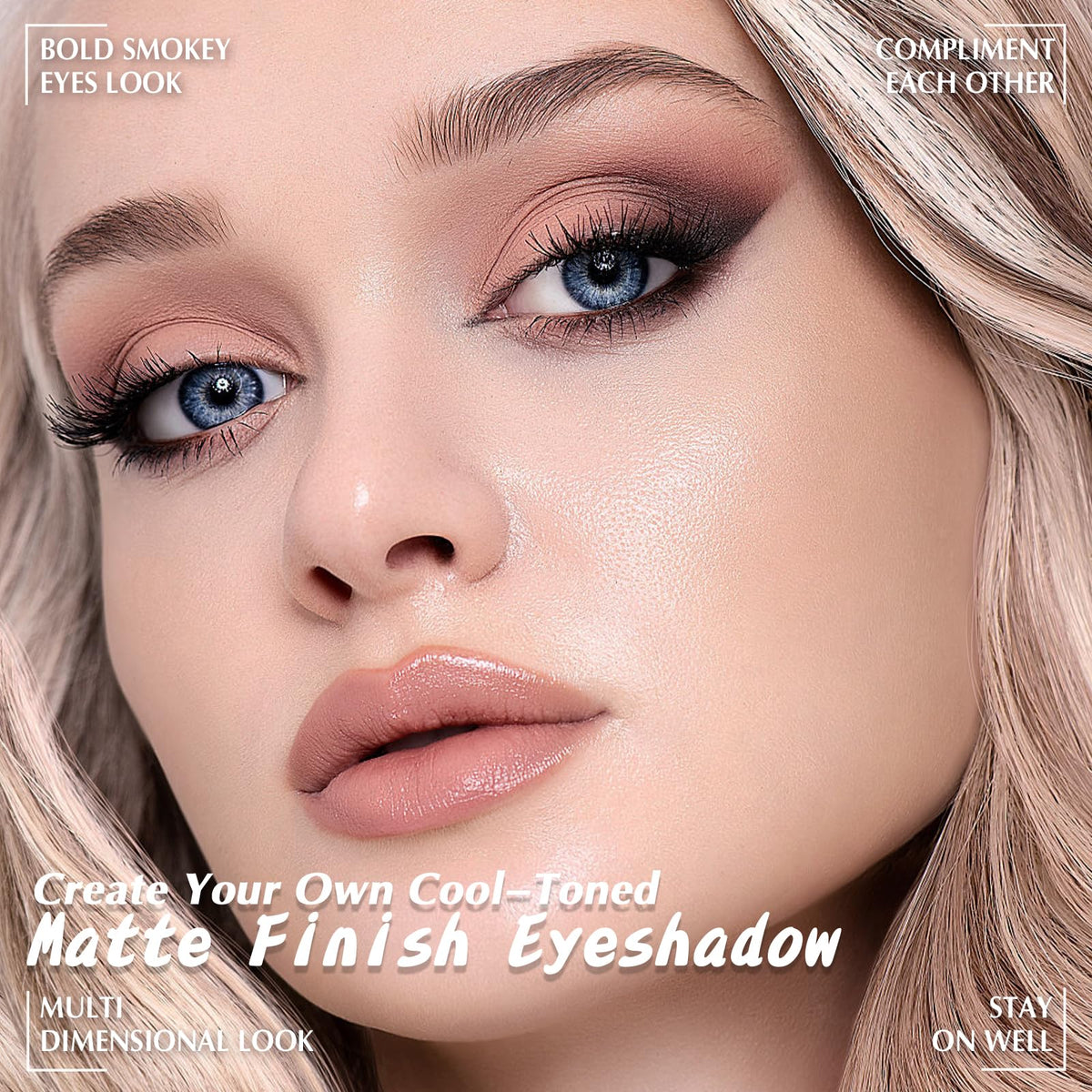 5 Colors Matte Eyeshadow Palette T609582