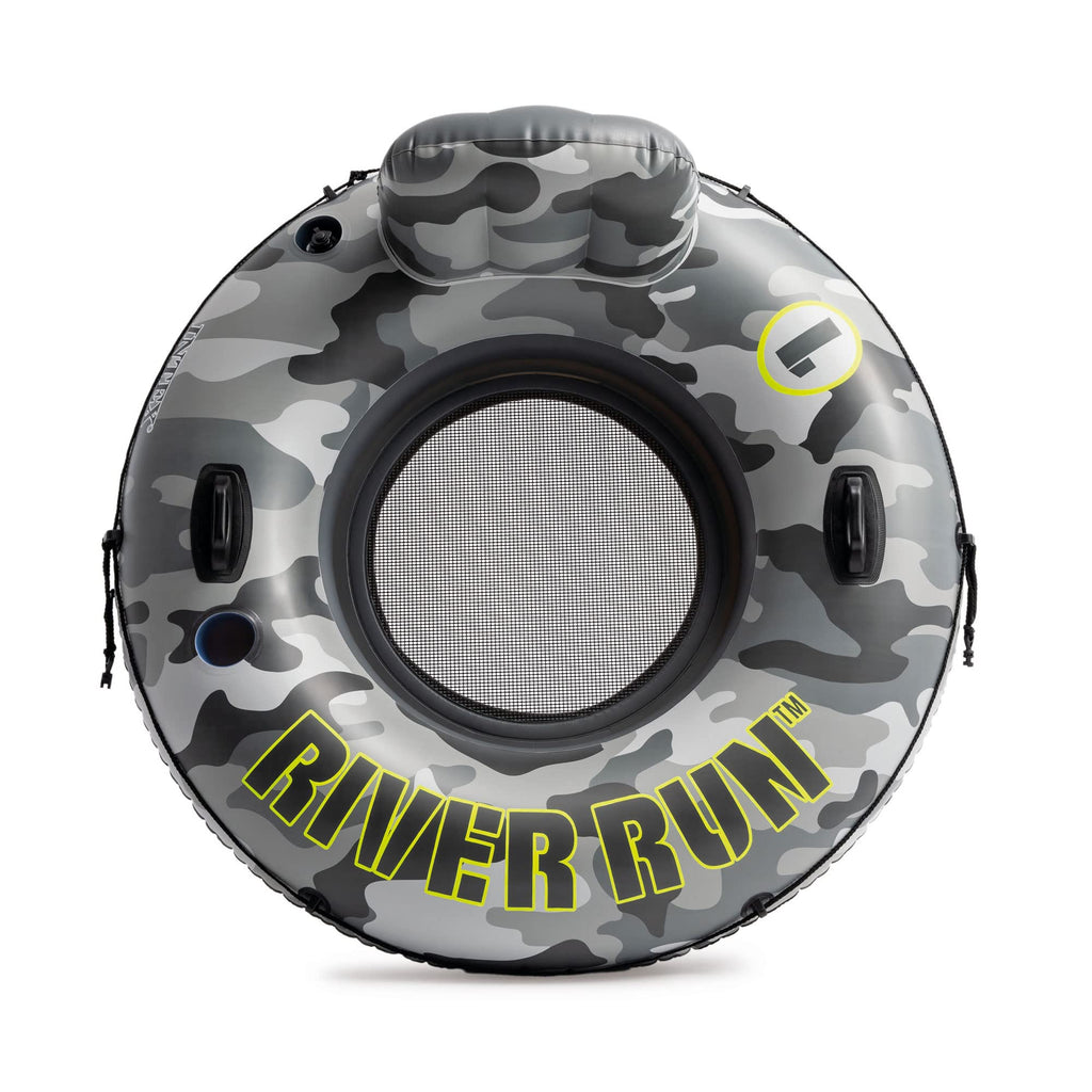 Inflatable Floating Water Tube Raft with Cup Holders, 4 Pack X8241