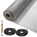 Aluminum Screen Roll with Spline & Rolling Tool B2200