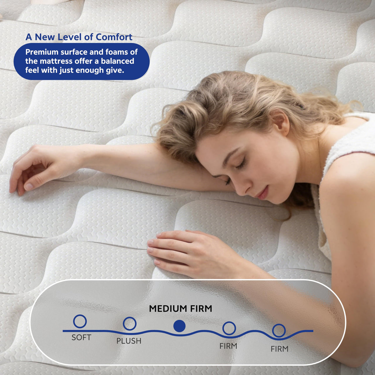 12 Inch Full Hybrid Double Mattress C614323