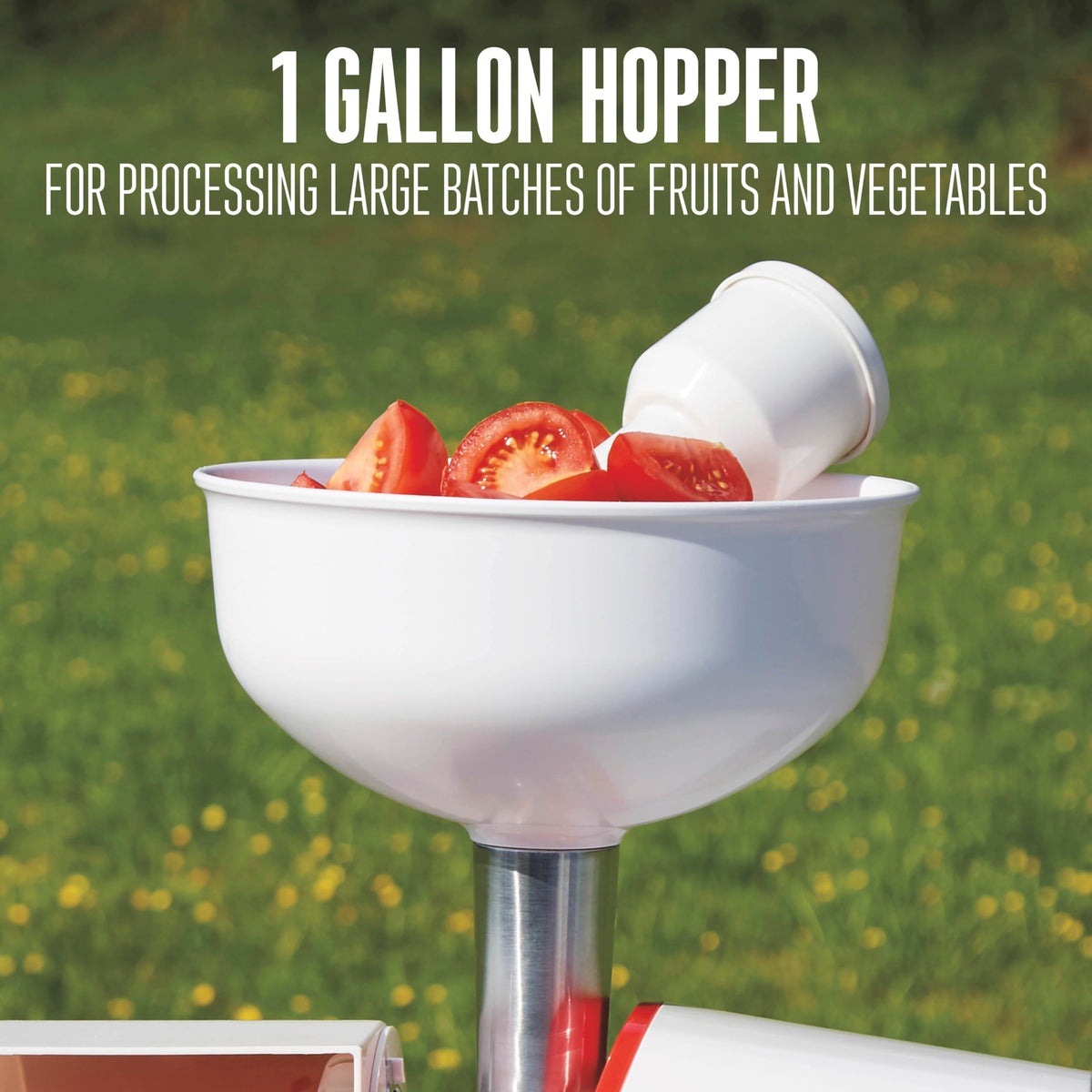 Electric Tomato Strainer, Food Mill & Sauce Maker W7997