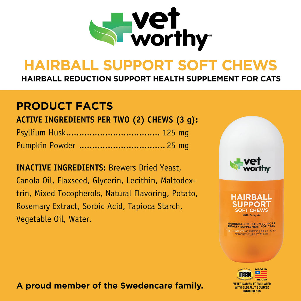 Hairball Support for Cats 60ct Y62915