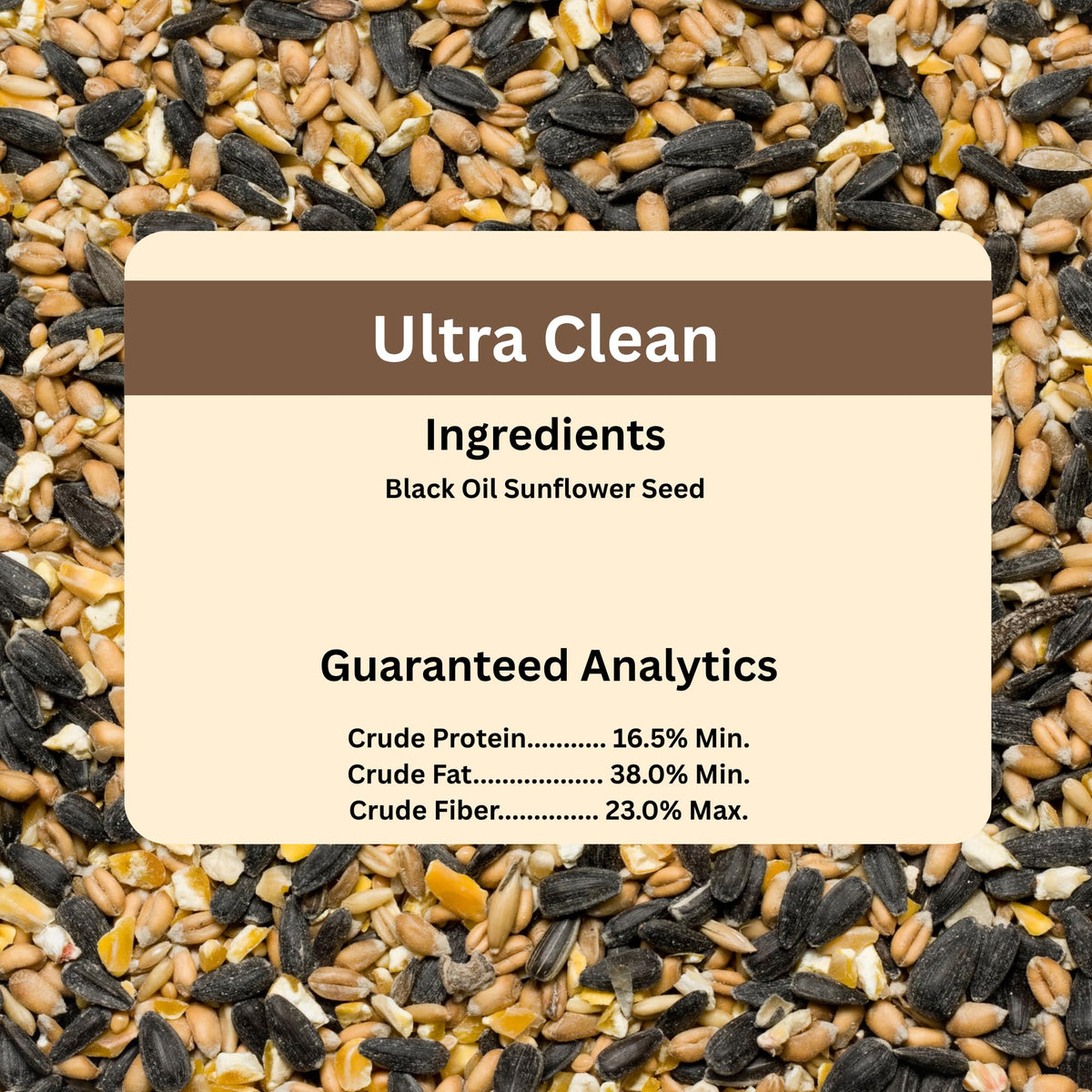 Black Oil Sunflower Wild Bird Seed 20 Pound Bag S313950