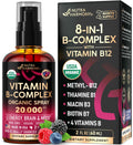 USDA Organic Vitamin B-Complex 20000mcg 2Oz K247338