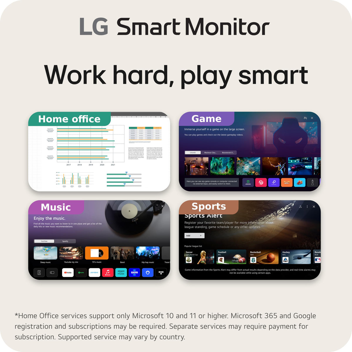 34-inch QHD Curved UltraWide Smart Monitor with Built-in Speaker O420
