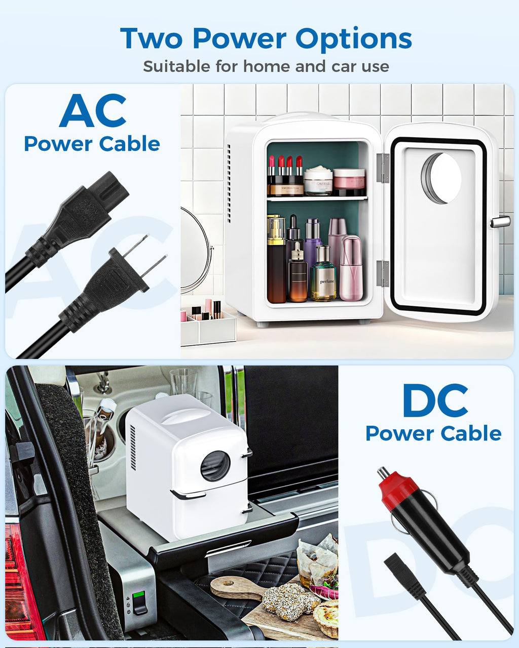 White Mini Fridge Q7587