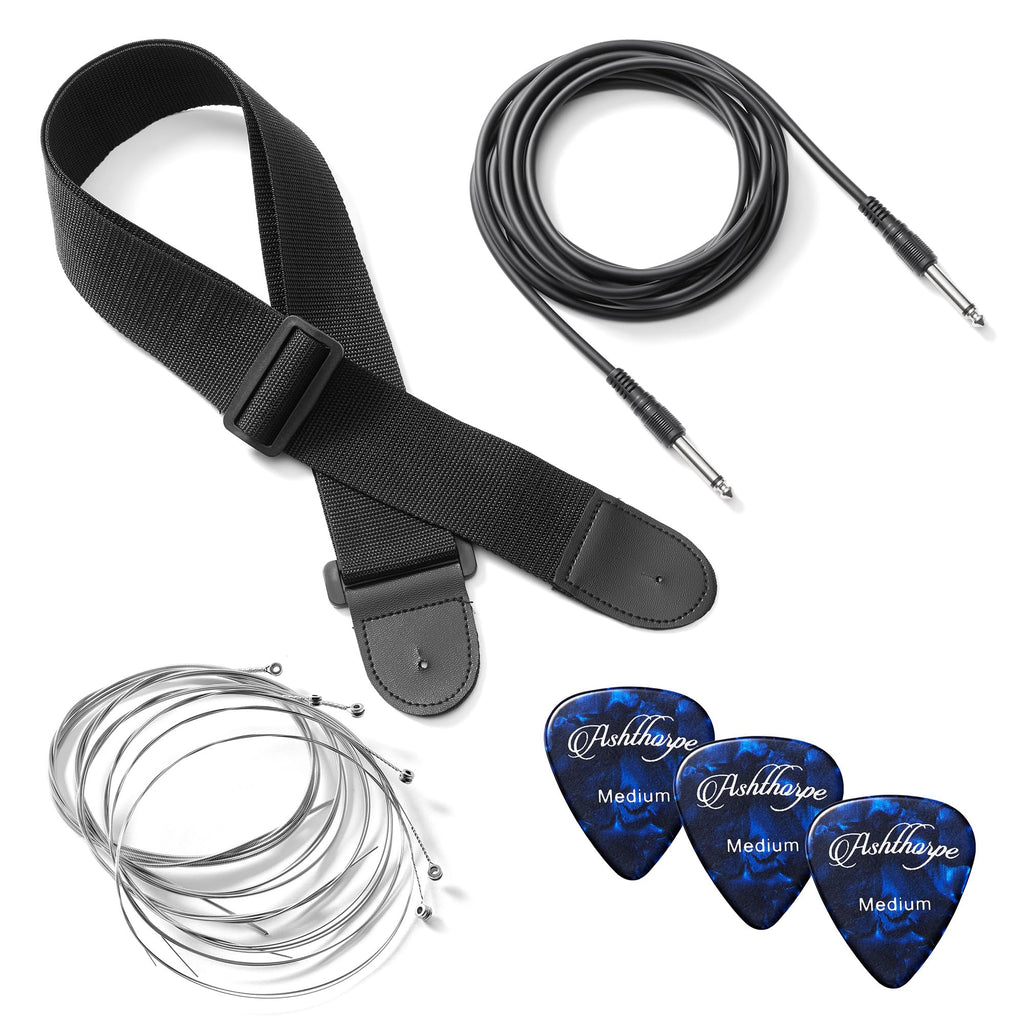 30-inch Kids Electric Guitar Beginner Kit with Amplifier, Blue S8935