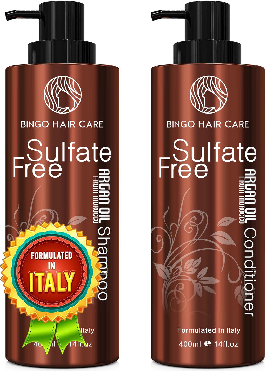Sulfate Free Argan Oil Shampoo and Conditioner Set X948718
