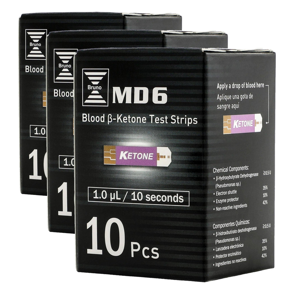10 Ketone Test Strips Pack of 3 A91232