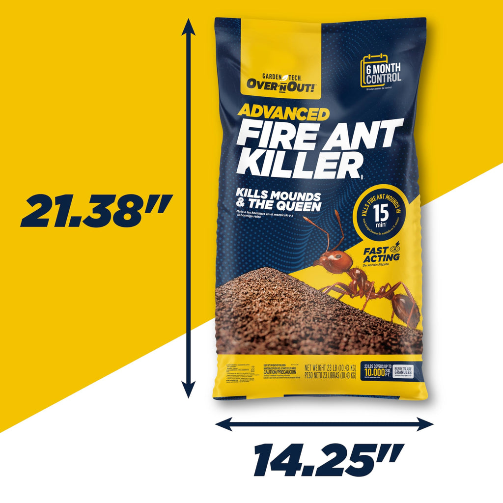 Advanced Fire Ant Killer Granules, 23lb B93646