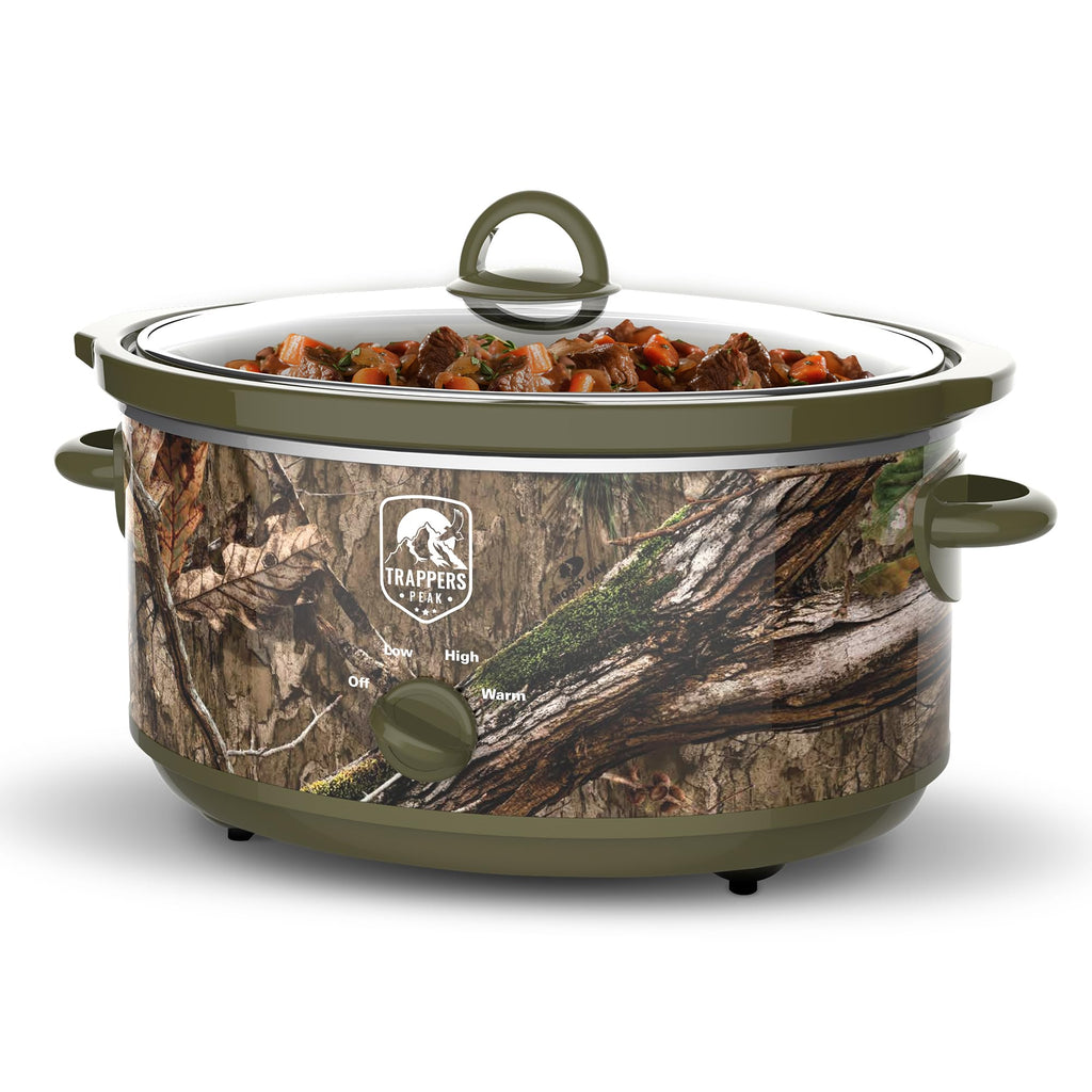 7 Quart Oval Slow Cooker Pot with Heat Settings J71874