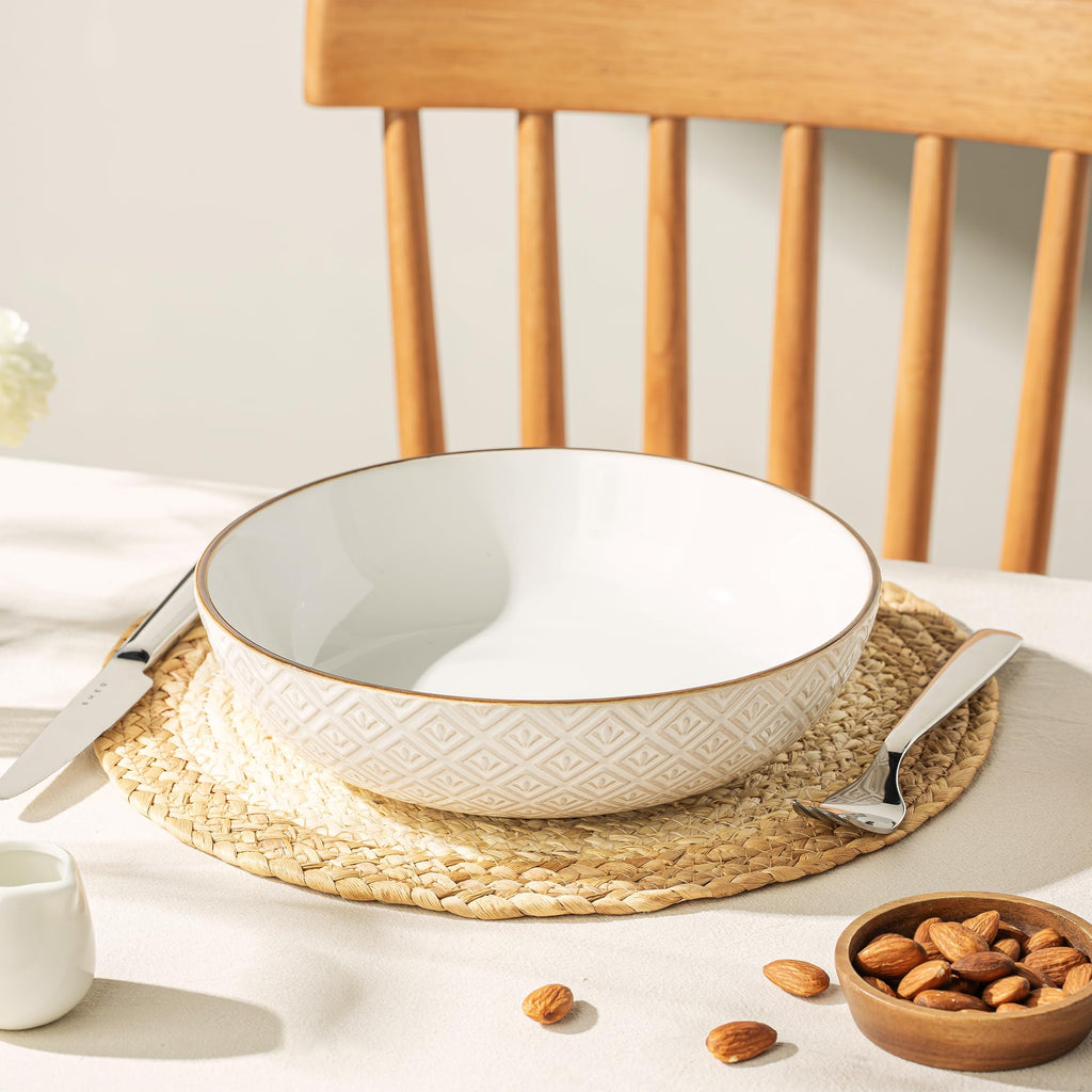 36 oz Set of 4 Ceramic Pasta Bowl T50920