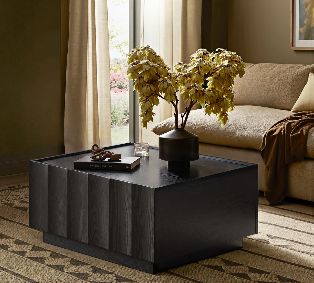 Square Coffee Table with Storage V302335