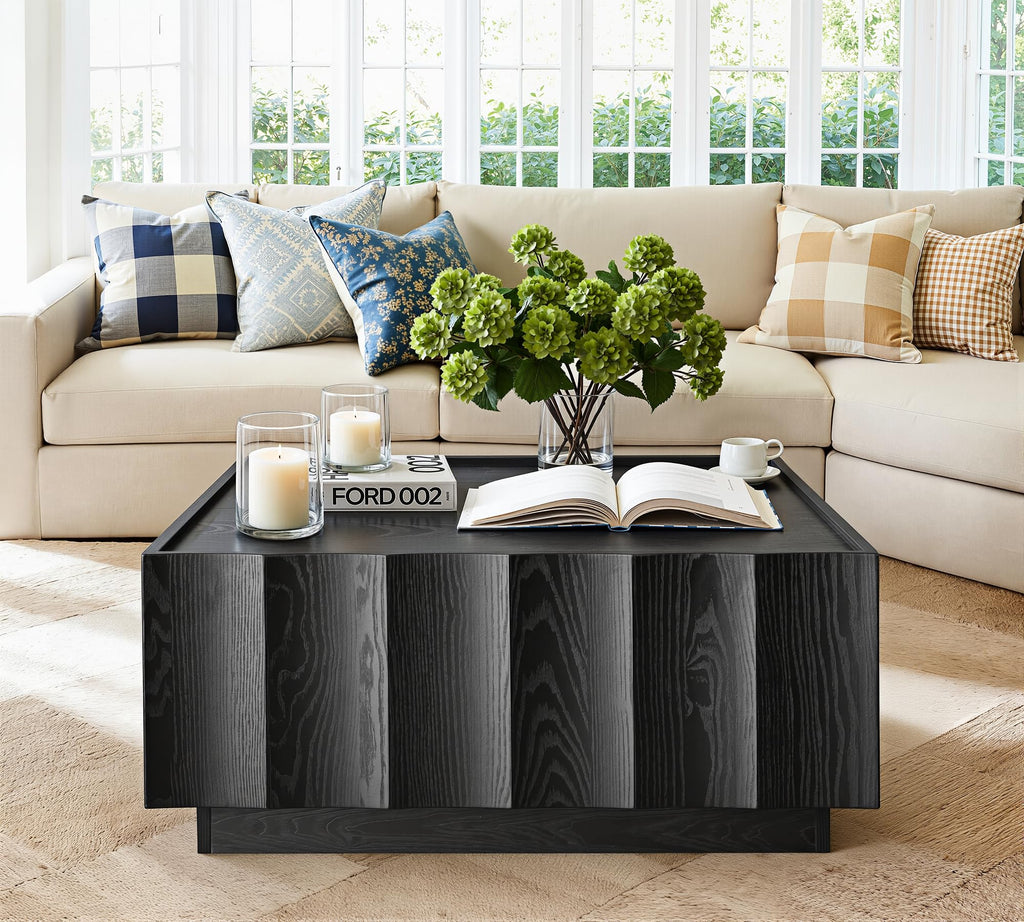 Square Coffee Table with Storage V302335