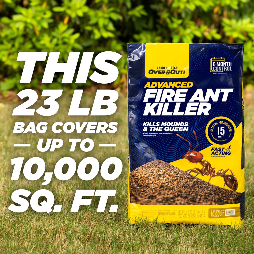 Advanced Fire Ant Killer Granules, 23lb B93646