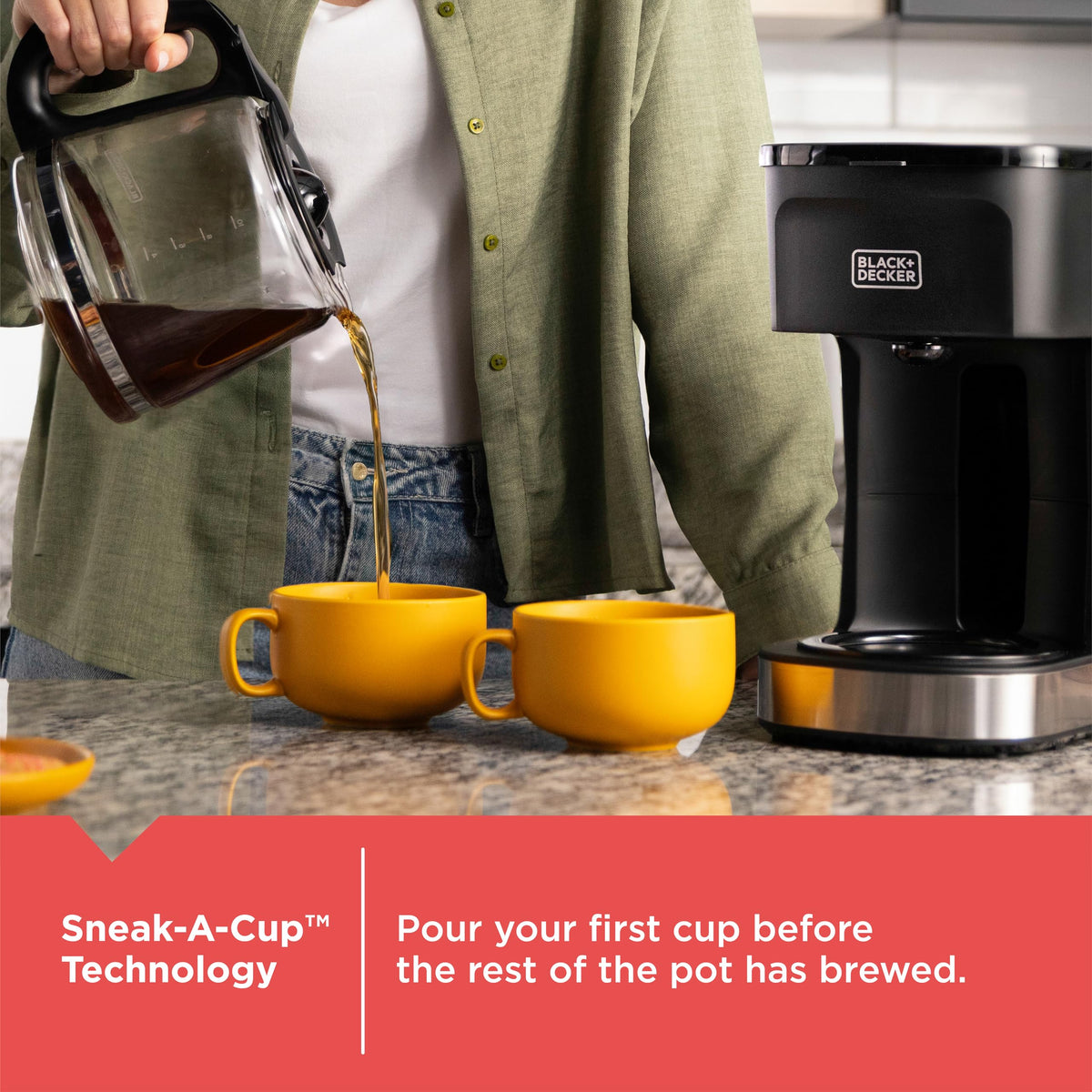 12-Cup Stainless Steel Drip Coffee Maker N654